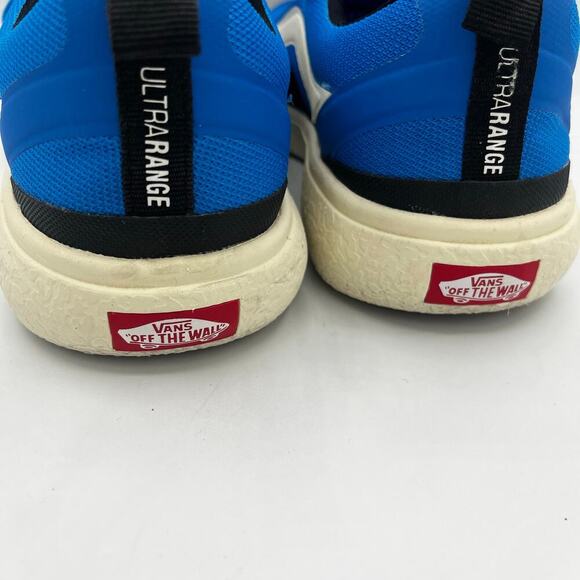 Vans UltraRange Mesh Lace Up Sneaker Blue White Mens 6/ Womens 8.5 - Picture 4 of 5